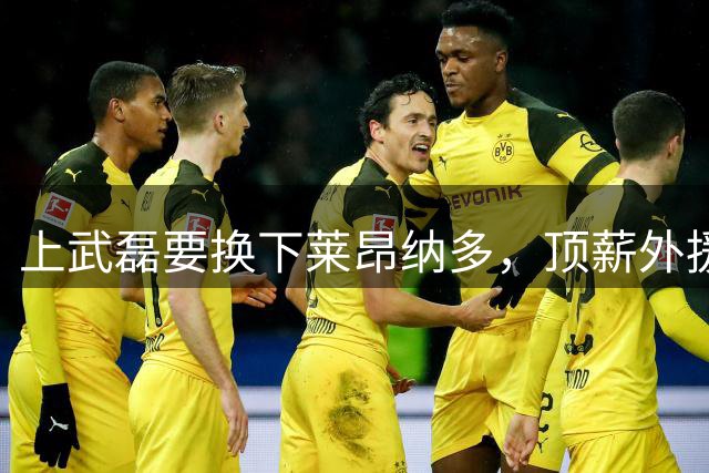 上武磊要换下莱昂纳多，顶薪外援成上海海港甜蜜的烦恼